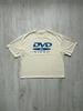 T-shirt Stampa Boxy Retro Street Y2k con Logo DVD Video Oversize Uomo Donna Casual Cotone Larga Streetwear Harajuku Femminile Maschile Tee
