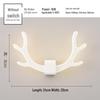 Creative Modern Horn LED Wall Lamp for Children's Bedroom and Bedside