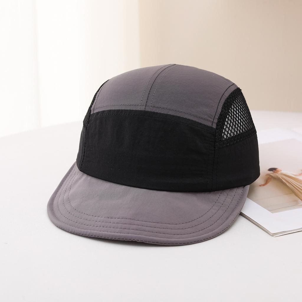 Spring/Summer Five-panel Lightweight Quick-Drying Mesh Baseball Cap for Men and Women, Versatile for All Occasions