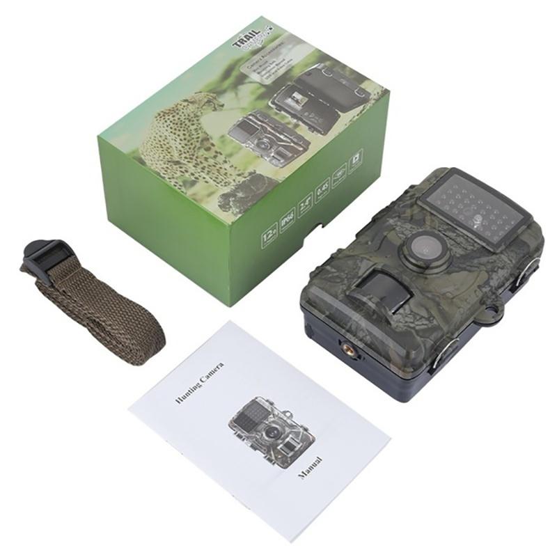 

HD 1080P Мисливська камера для стежки Дика природа Скаутинг Інфрачервоне нічне бачення IP66 Водонепроникна HD Інфрачервона камера відстеження поля виявлення Відеокамера для вулиць 1080P