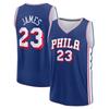 Men Women Sixers James 23 Sleeveless Basketball Jersey, Y2K Sports Fan Streetwear, Loose Tank Top Quick Dry Mesh Shirt