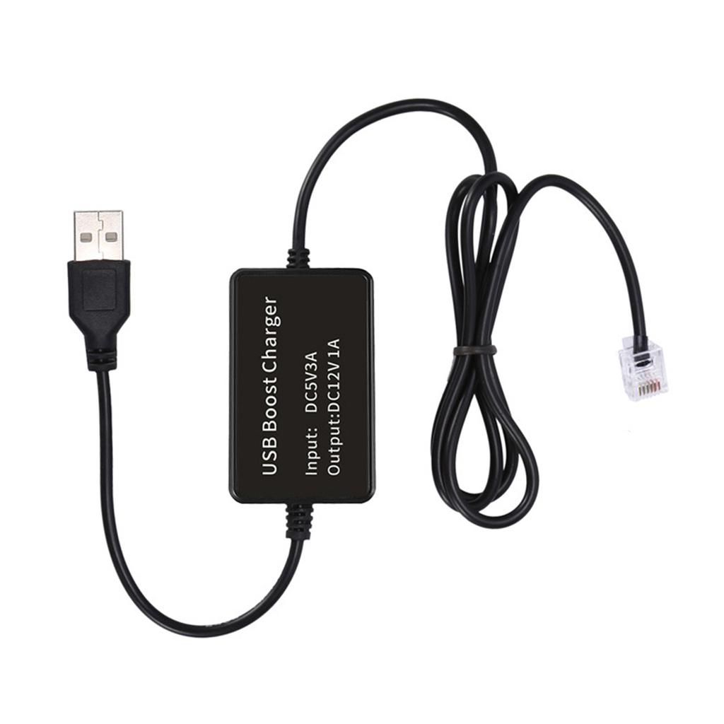 USB 5V Boost to 12V Step Up Cable Module Voltages Converters 2.1x5.5mm Connectors for Camera routers Table lamp