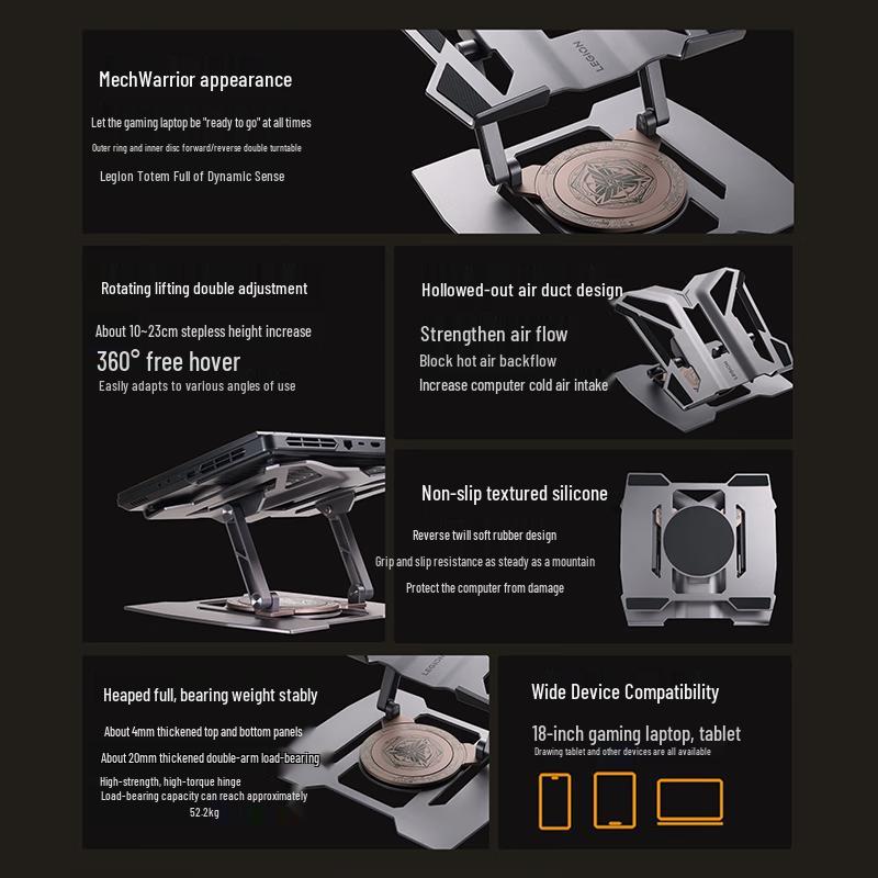 Lenovo Rescuer LSS9 Drehbarer Laptopständer