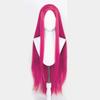 Parrucca Capelli Lisci Ultra Lunghi da 40 Pollici Versatile Anime Parrucca Liscia Cosplay Festa