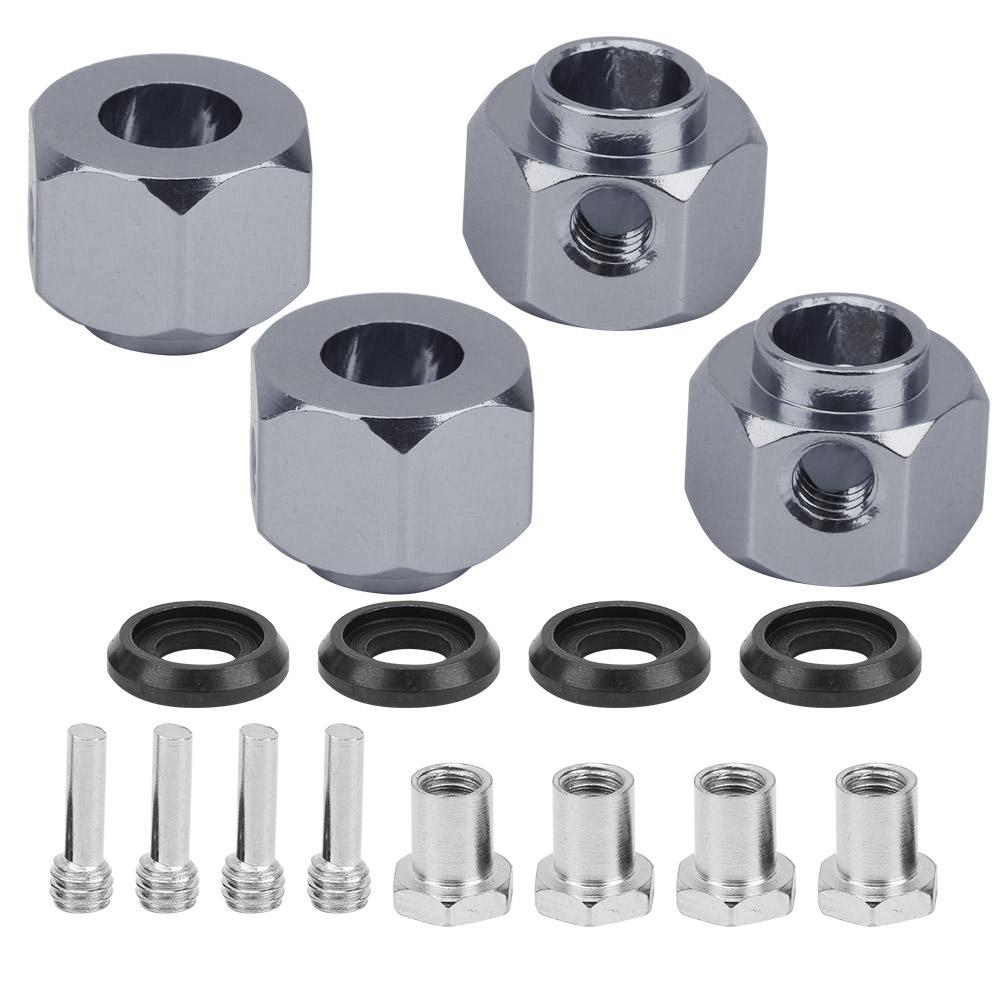 Hex Hub Widening Connector 8mm Accessory for 1 10 RC Model Car Couleur titane