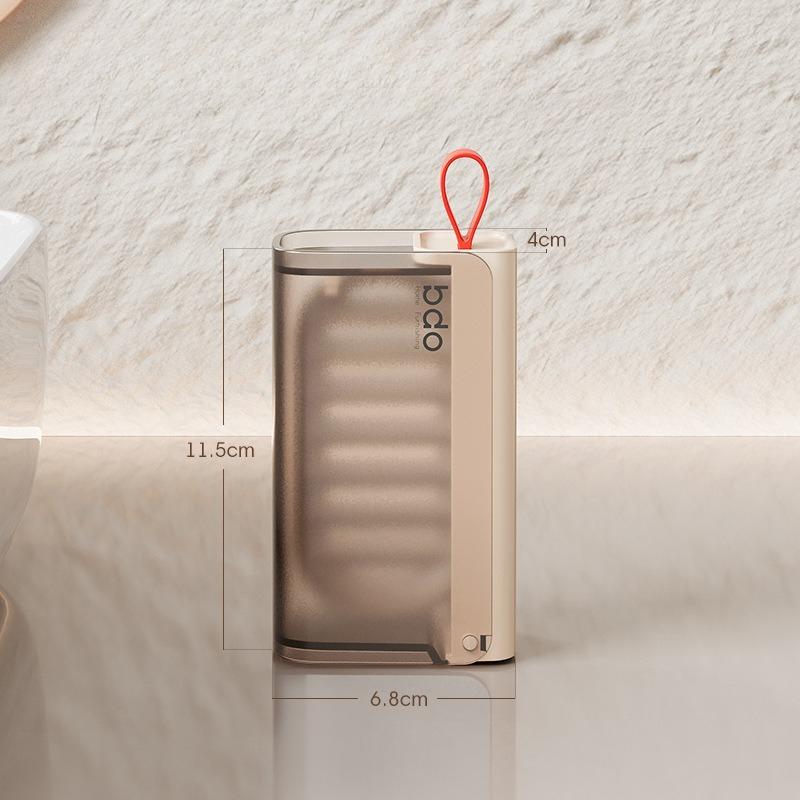 Travel Soap Box with Lid Drain Portable Soap Box Travel New Light Luxury Premium
