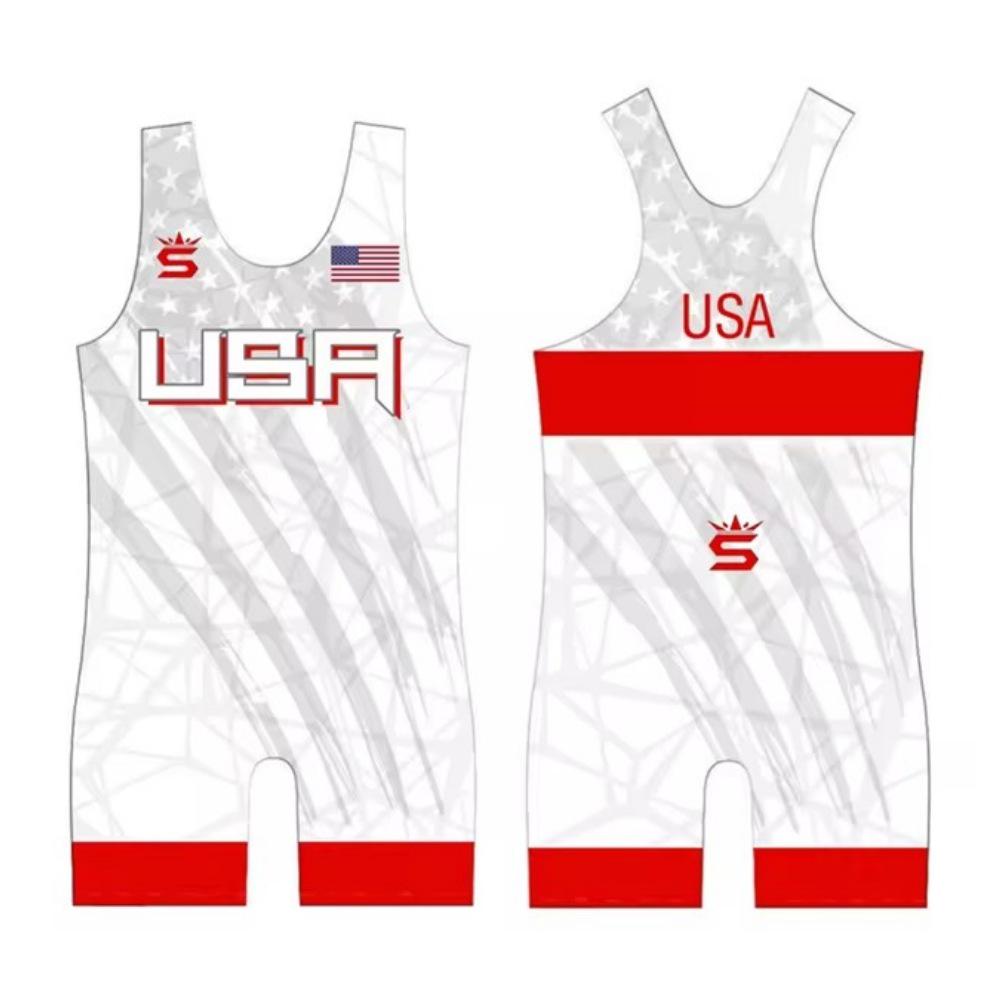 

Men s Sleeveless Wrestling & Gym Bodysuit Medium