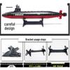 Mini Military Warship Toy Set: Battleship, Destroyer, Submarine, Aircraft Carrier Sand Table Ornament for Kids