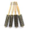 Boar Bristle Round Hairdressing Brush for Styling and Curling