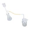 Gas Separating Long Neck Funnel Set 150ml Conical Bottle 125ml Gas Collecting Bottle Chemistry Experiment Tools for O2 H2 CO2 Generating