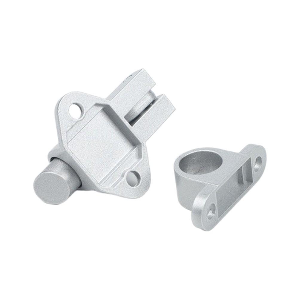 Türriegelfeder Türschloss Aluminiumlegierung Schwarz/Weiß/Silberfarbe