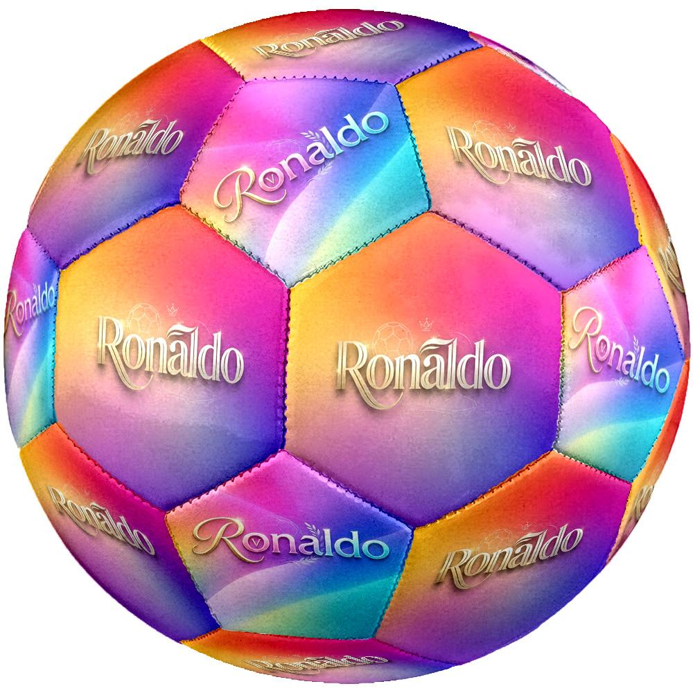 Ronaldo's Phenomenon: Football Legend Size 5 Soccer Football Machine Sewn Indoor/Outdoor Training and Matches Unique Gift for Soccer Lovers