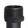 Barrel Channel Hose Nozzle, Opening for Tank Overflow, Attachment, Thick IBC Channel, Rain