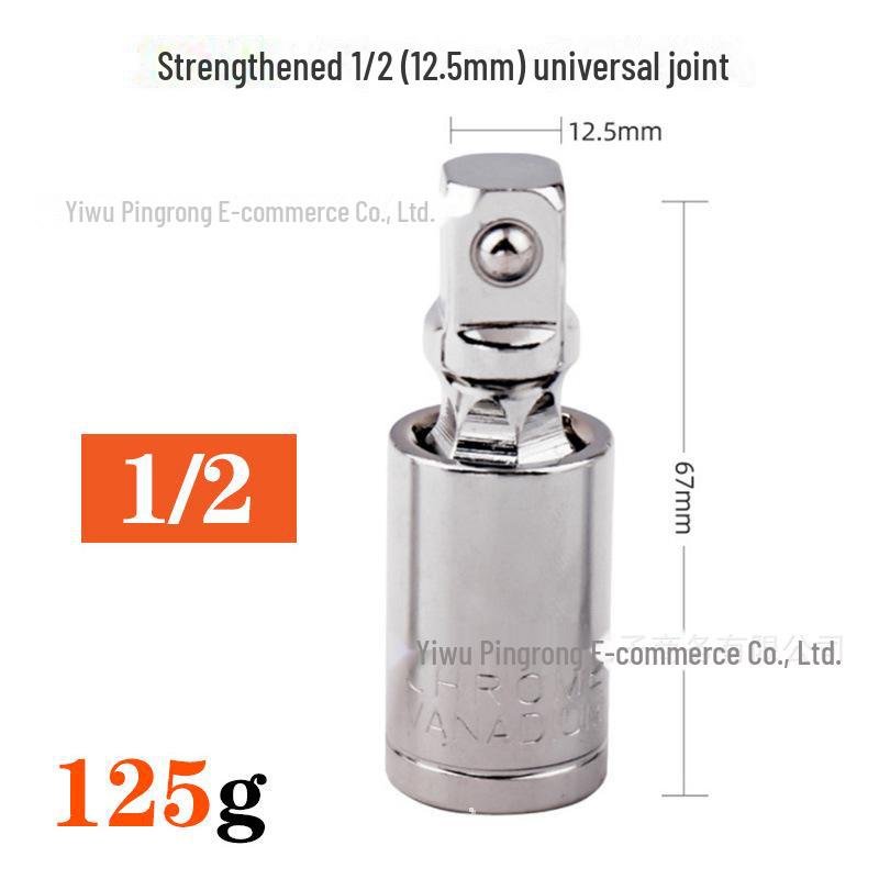 3-in-1 Ratchet Wrench Socket Adapter: 1/2 To 3/8 To 1/4 Conversion Head