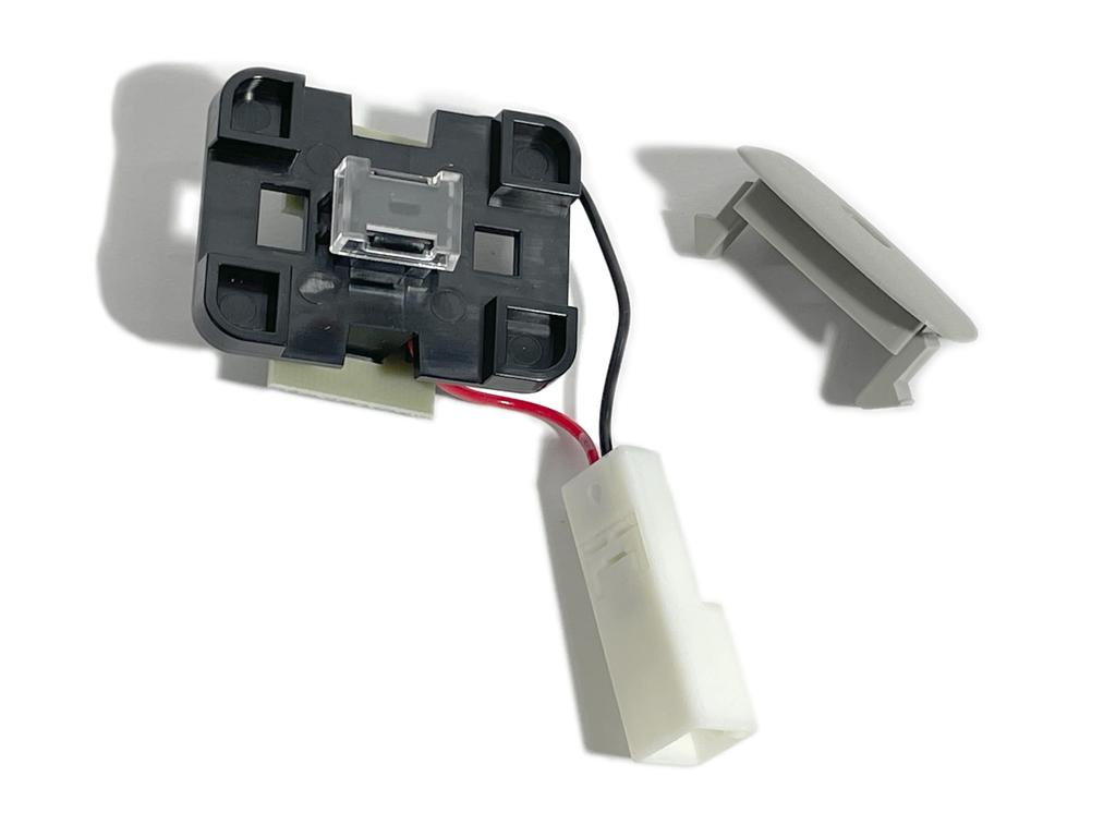 Genuine Toyota Interior Light Assembly 1 for Toyota Alphard Part Number No. (LT.GRAY) G/V, 81240-58010-B0