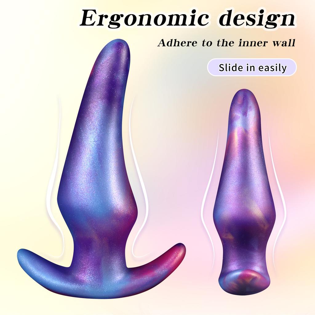 New Backyard Toy With Irregular Simulation Soft And Oversized Anal Plug