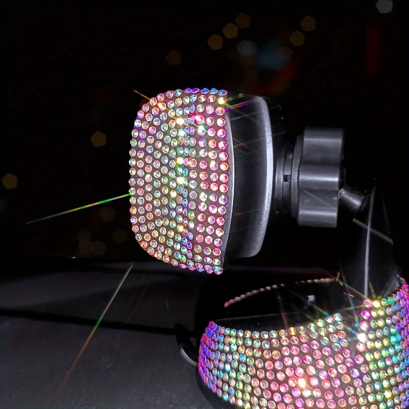Luxury Rhinestone Car Phone Holder Multi-Functional, Rotating Suction Cup Mount with Sparkling Crystals for Dashboard Phone Holder for Car