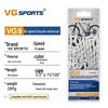 VG SPORTS Легкая велосипедная цепь с несколькими скоростями - Золотая переливающаяся