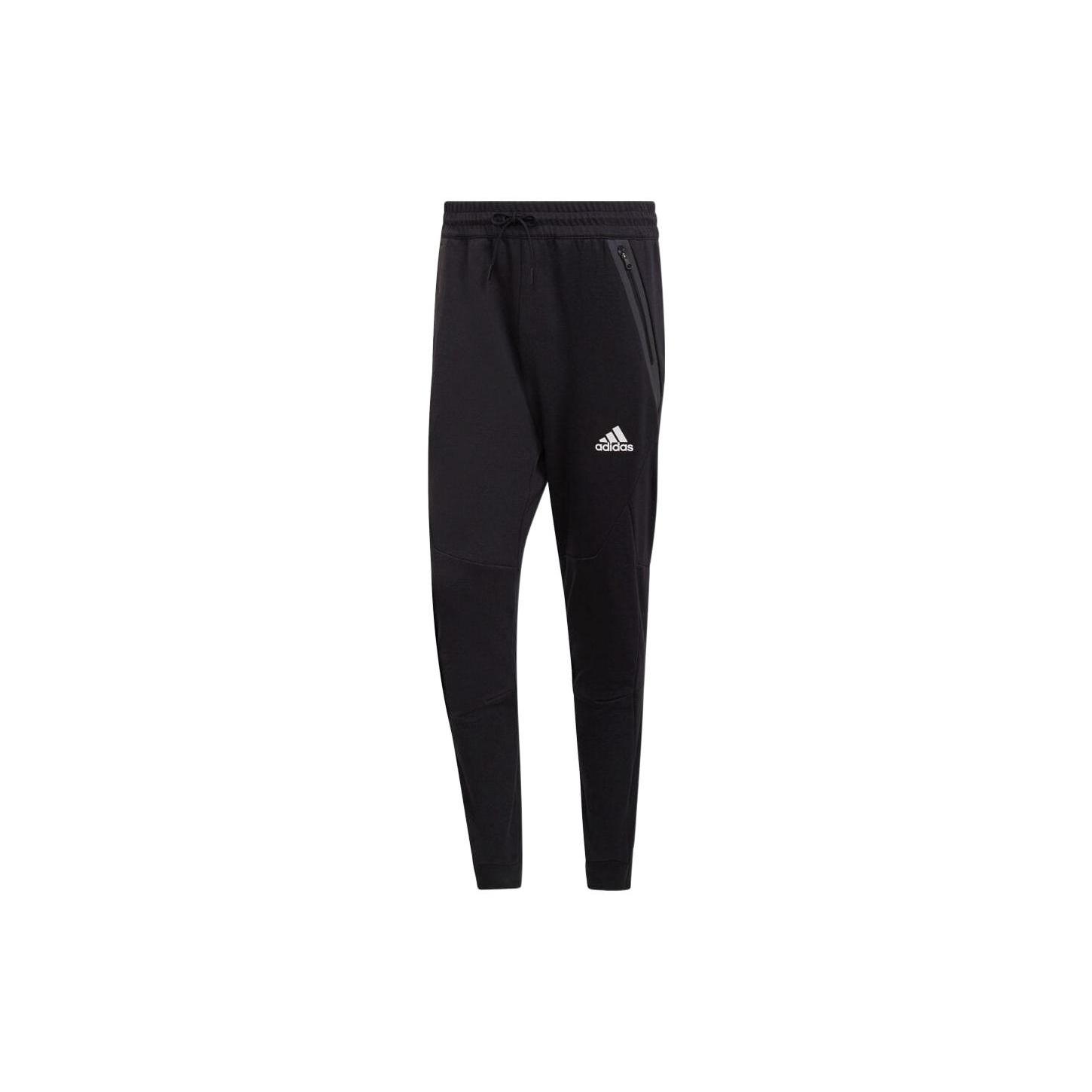 

New Adidas Casual Pants Men Black HE5038 M