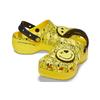 Crocs Smiley X  Classic Clog Eva Thick Sole Cloud Shoes Women Clogs Yellow Black 207233-90H