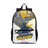 2026 New Pokemon Pikachu Kids Backpack, Creative Primary School Student Bookbag, Lightweight Anti-Lordosis Backpack for Children