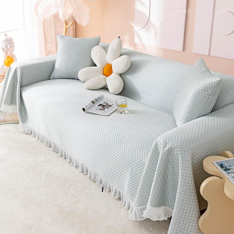 Summer Breathable Sofa Cushion Simple Modern Seat Cushion Sofa Cover Soft and Comfortable Cover Cloth Towel
