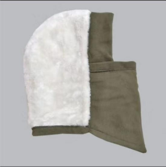 Outdoor Cycling Fleece Balaclava: Windproof, Ear-Protecting, Warm, Snow-Resistant Hat