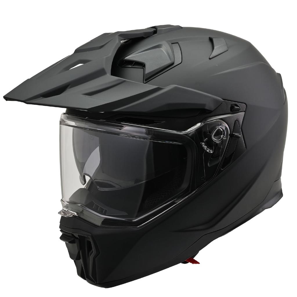 Daytona Motorcycle Helmet SG Standard Pinlock Seat Included Inner Visor Equipped Matte Black M Size 46542 Off-Road ABS+PC DN-005WX (57-58cm)