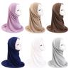 Modal Cotton Islamic Headscarf Rayon Cotton Turban Headband Turbans Muslim Hijab  For Women