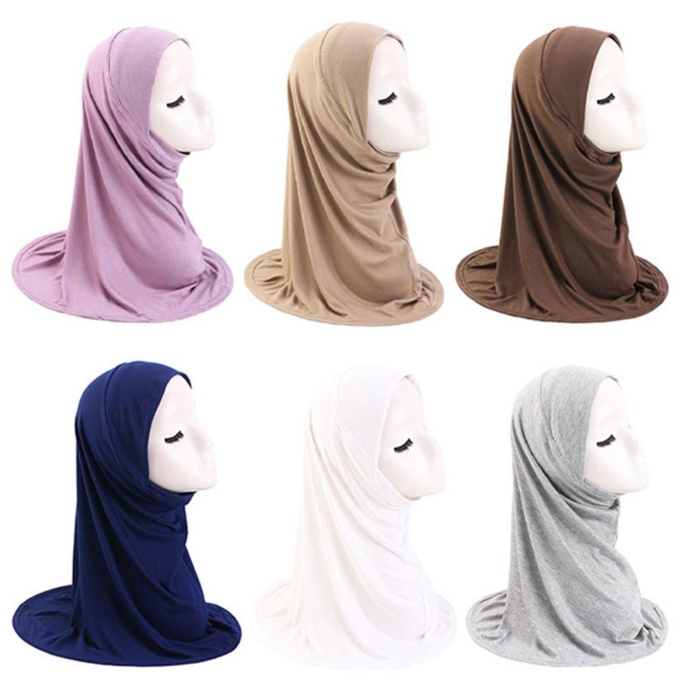 Modal Cotton Islamic Headscarf Rayon Cotton Turban Headband Turbans Muslim Hijab For Women