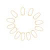300Pcs 3*7mm Pendant Clasp Connector Alloy Jewelry Findings Bails Snap Bail Hook  for DIY Crafts