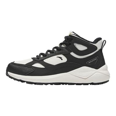 Comfortable Fashion High-Top Lifestyle Casual Shoes Men Sneakers White Black 912448910-4