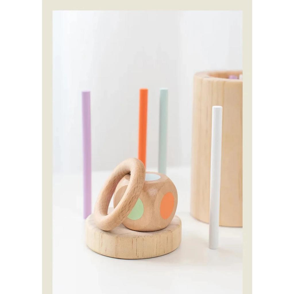 Children Color Matching Stick Balance Games Fine Motor Training Color Sorting Puzzle Learning Board Game Montessori Sensory Toys