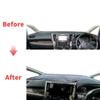 fit for Toyota Alphard Vellfire 30 AH30 2015- RHD Dashmat Dashboard Cover Pad Protective Carpet Accessories DashMat Sunshade