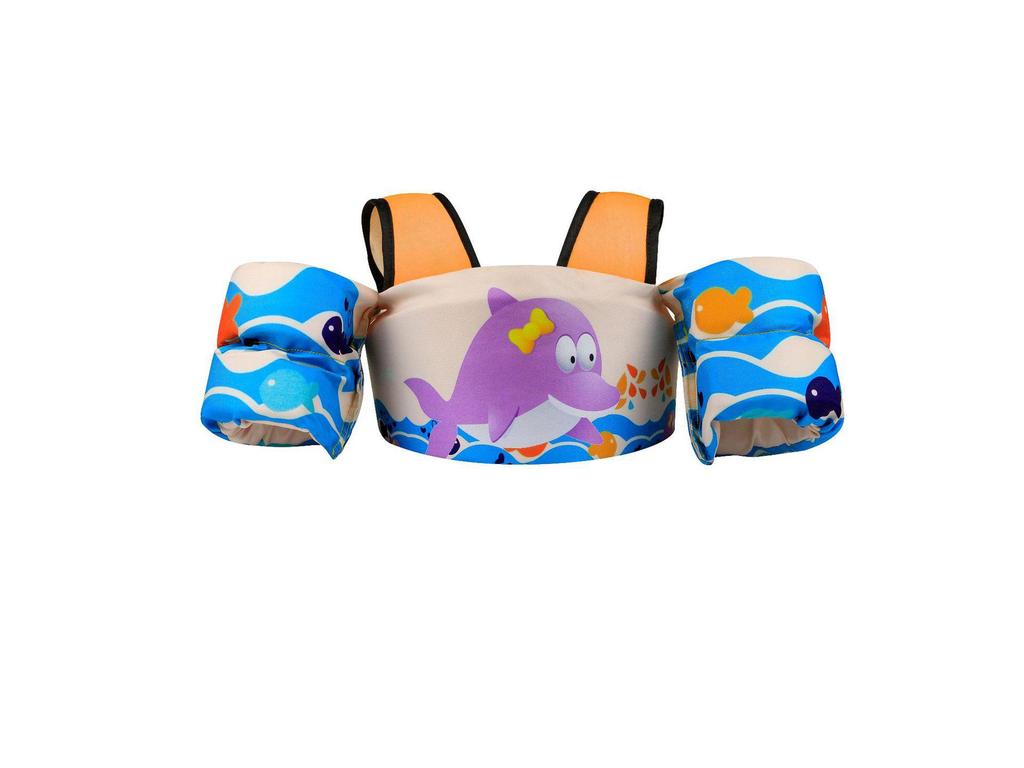 Children's Cartoon Flotation Suit and Armbands Swimming Gear