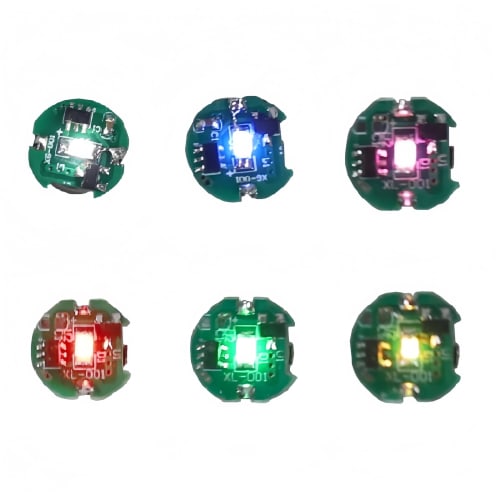 ZOS.UZYAKO Miniature Chip LED Unit, Magnetic Controlled, for Gundam Model Kits, MG, HG, RG, Modification Parts Set, LED Plastic Model Figures (7 Alter