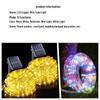 Copper Wire LED Solar String Lights: Waterproof Outdoor Fairy Lights for Courtyard Decoration