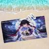 Genshin Impact Columbina Big Microfiber Beach Towels Quick Dry Towel Sand Beach Towels Pool Towel for Travel Swim Pool Yoga