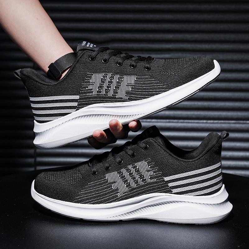 FashionSneakersМодные мужские туфли на шнуровке с круглым носком — фото 5