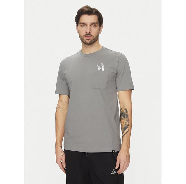 Футболка adidas Lounge Slides Graphic Pocket EU S