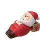 Mushroom Christmas Ornaments Miniature Resin Santa Claus Decoration  Cake Decoration