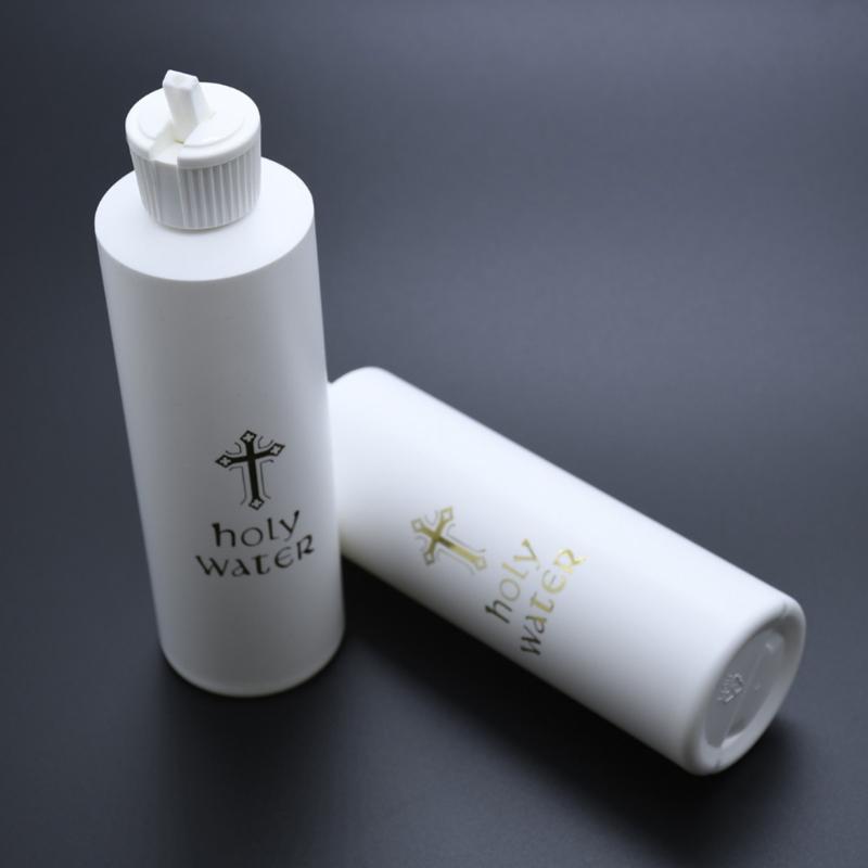 2/5pcs Holy Water Bottle for Home Church Christian Baptism Religious Container