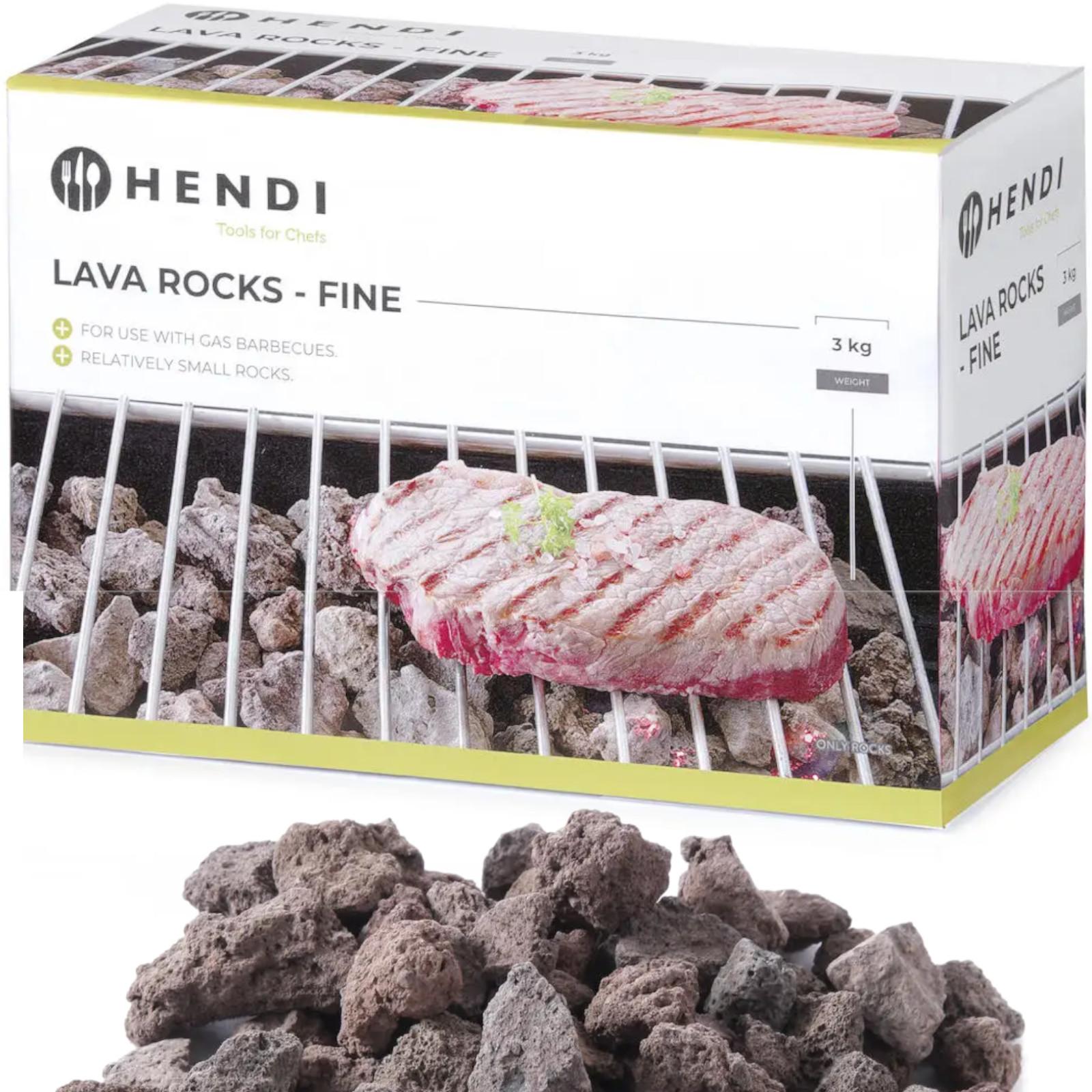 Pietra lavica per griglia a gas 3kg Hendi 152706