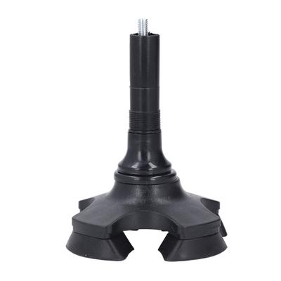 Cane Tip with 4 Support Foot ABS Aluminum Alloy Shock Absorption Self Standing Walking Cane Base Leg Attachment for
