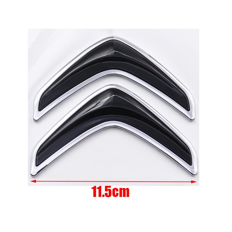 1 pezzo 3D ABS nuovo 8,1 cm 10 cm 11,5 cm Citroen Auto Paraurti Posteriore Portellone Bagagliaio Auto Posteriore Emblema adesivo Styling Accessori