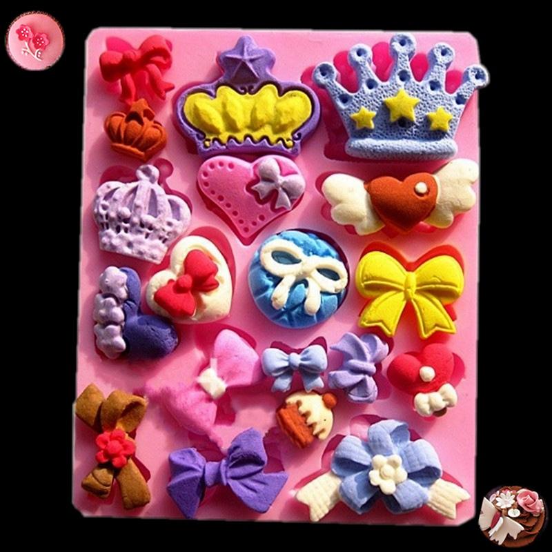 Silicone Fondant Cake Mold Cupcake Jelly Candy Chocolate Cake Decoration Moulds