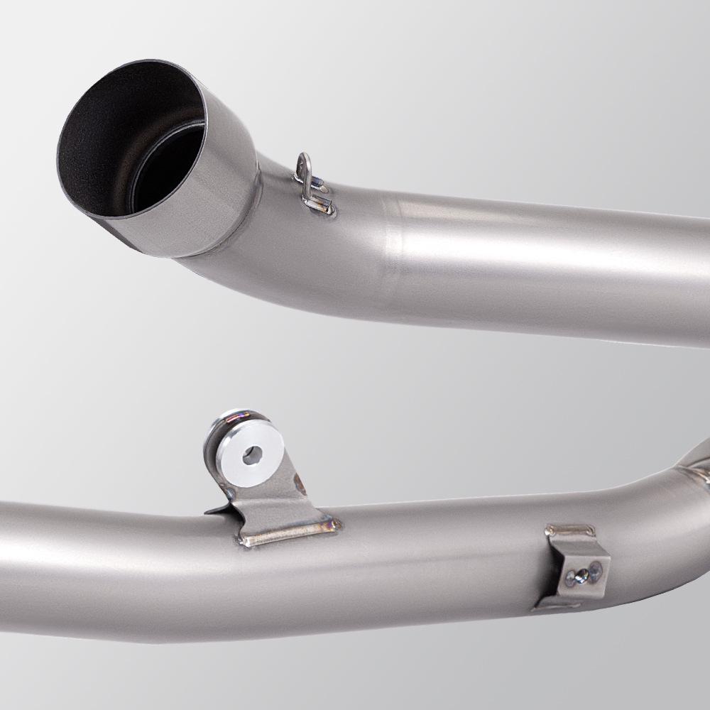CRF1100L Titanium Alloy Exhaust System with Integrated Front, Middle, and Rear Pipes