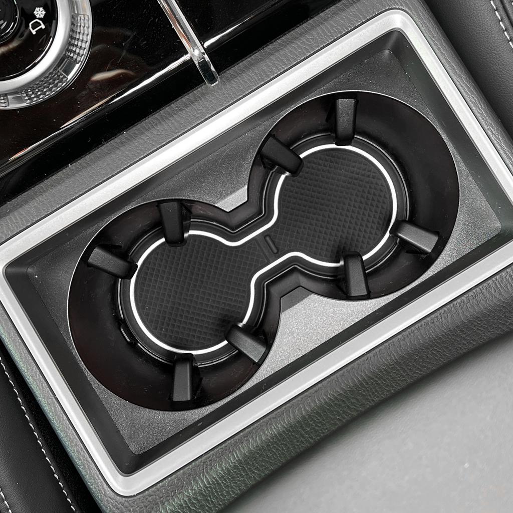 Car Gate Slot Mat for Mitsubishi Outlander 2023 + Anti-Slip Door Groove Cup Pad Interior Accessories Coaster