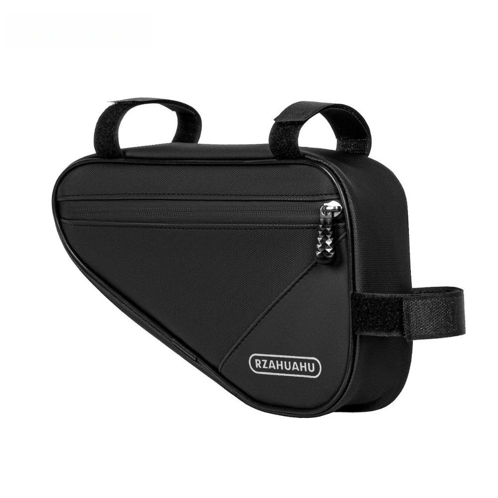 Large Capacity Bike Front Frame Bag Lightweight MTB Pouch Cycling Saddle Pouch  Cycling Accessories чёрный