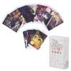 The Urban Tarot Cards 78 Decks Art Paper Smooth Divination Interactive Game Toys for Adult